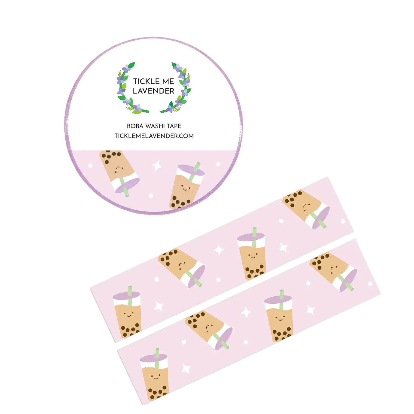 Boba Milk Tea Washi Tape