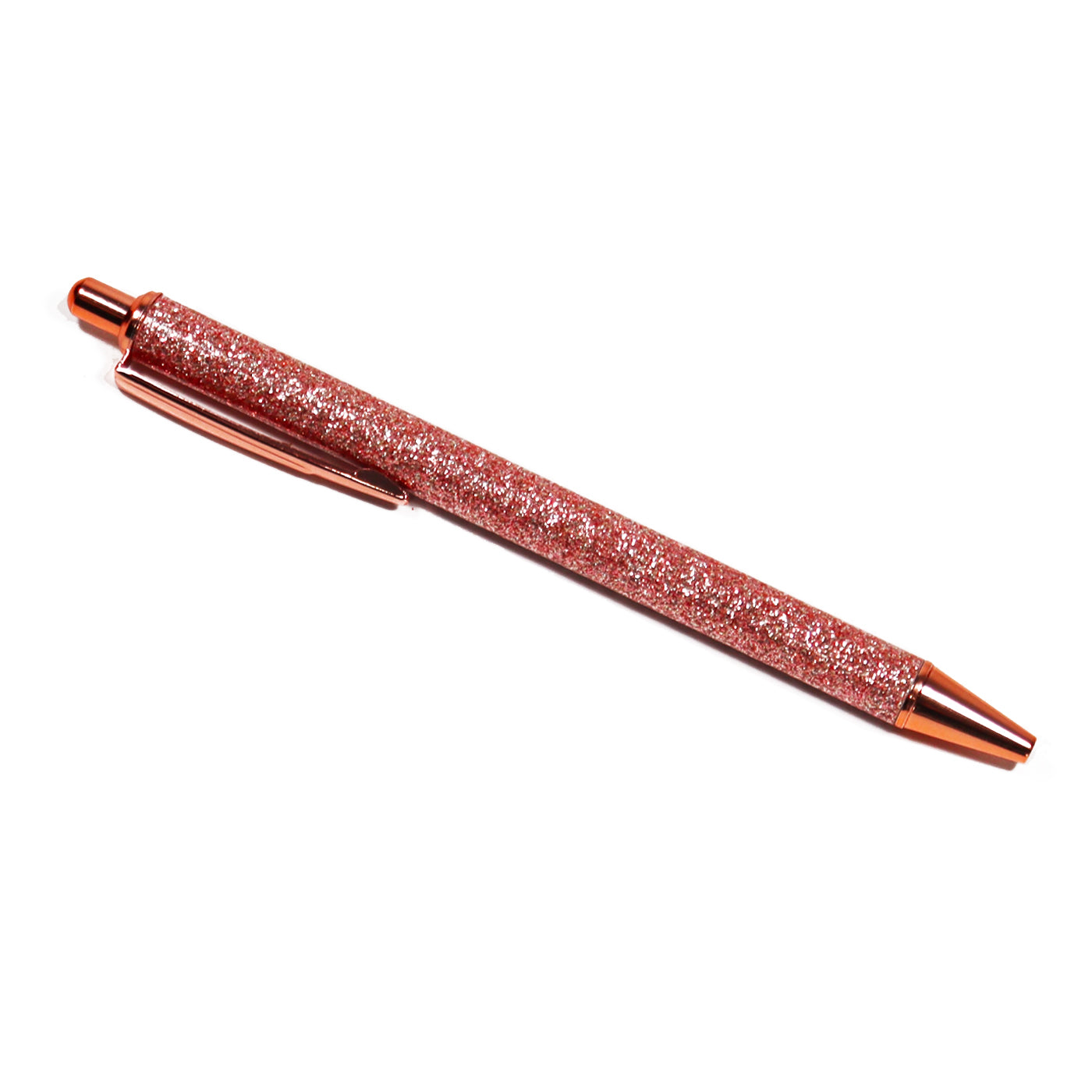 Champagne Glitter Clickable Pen