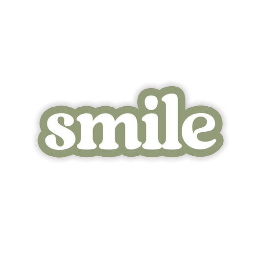 "smile" Sticker